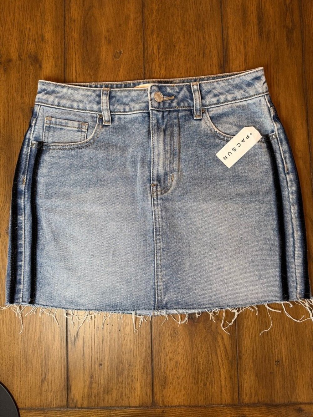 PacSun Denim Mini Skirt | Size 26 | Rocky Blue | New With Tags